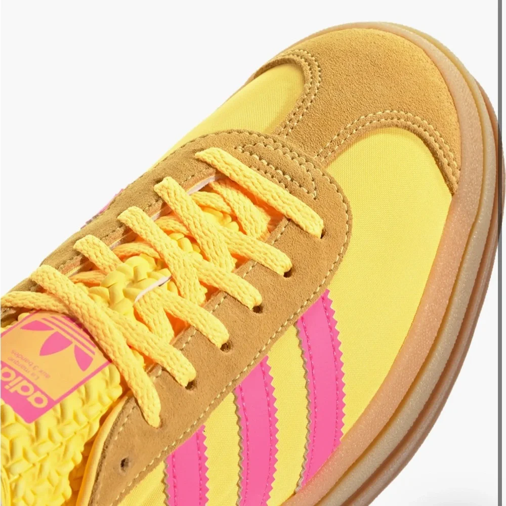 New Adidas Gazelle Bold Spark Lucid Pink - Picture 7 of 8